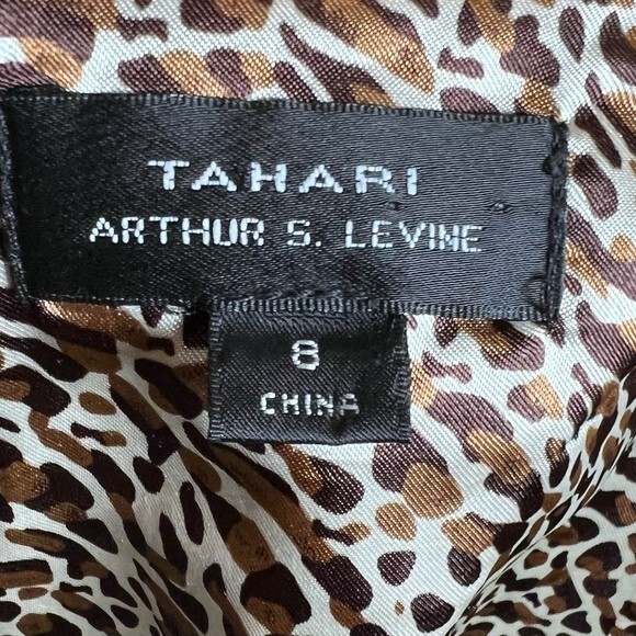 Tahari ASL royal blue pin tucked sheath dress size 8 - Picture 5 of 6